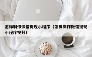 东莞怎样制作微信提现小程序（怎样制作微信提现小程序视频）